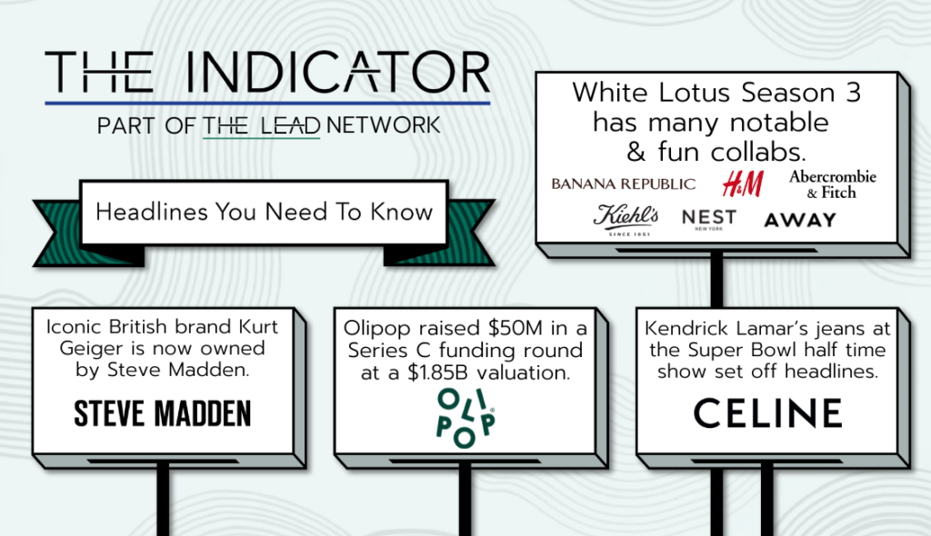 Indicator newsletter headlines